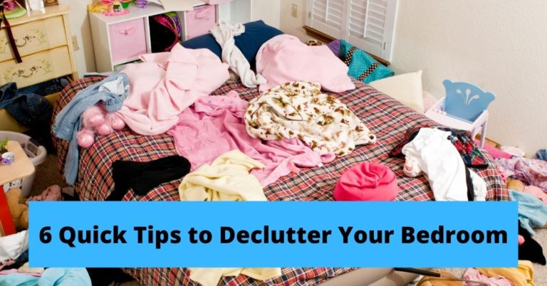 6 Decluttering Tips for Your Bedroom