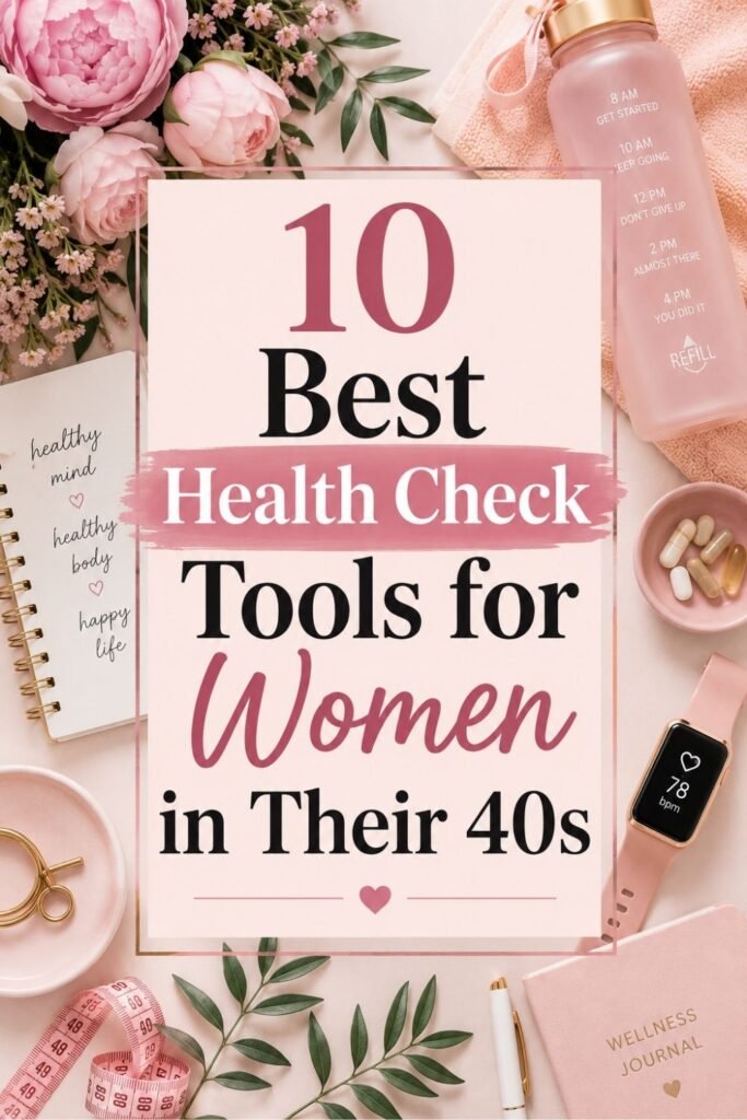 10 Best Health Check Tools for Women in Their 40s