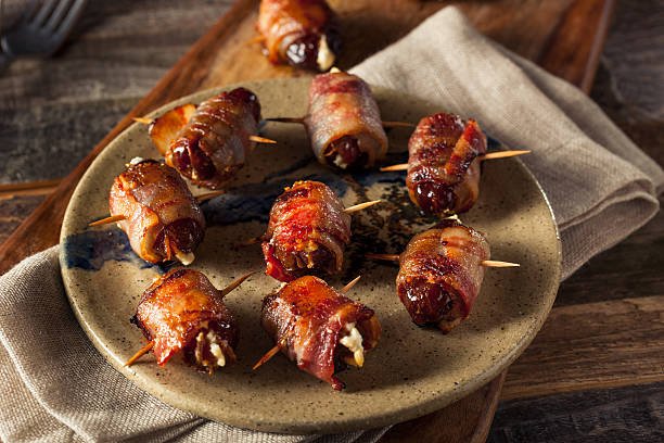 Bacon-Wrapped Dates