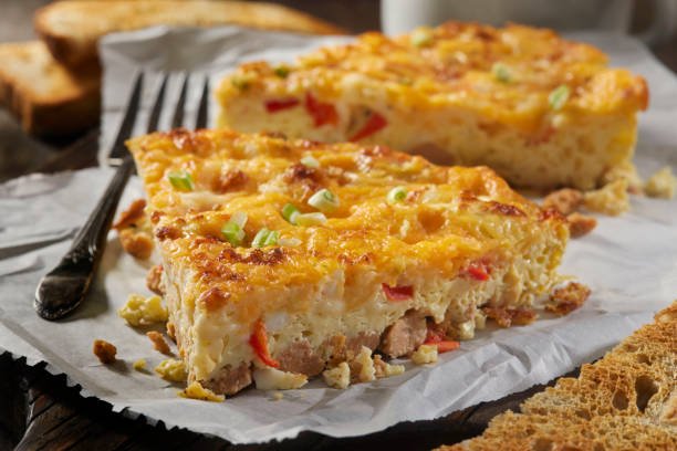 Breakfast Casserole with Sausage and Eggs