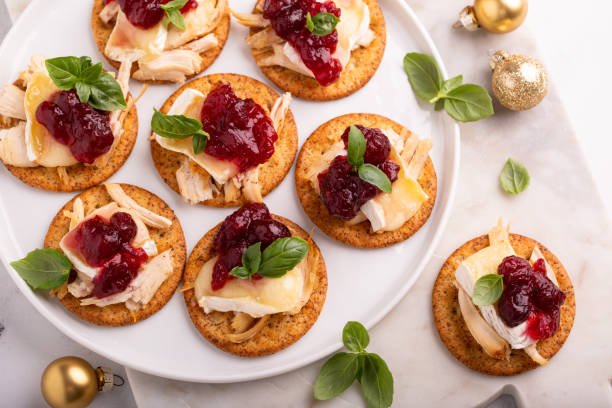 Cranberry Brie Bites | American Recipes | Appetizer | Sweet & Savory