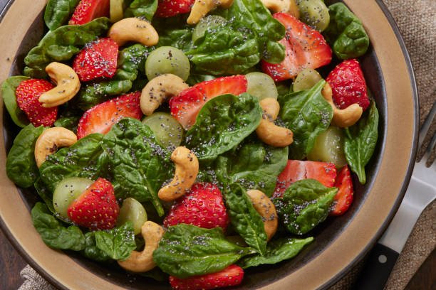 Spinach Salad with Strawberries and Poppy Seed Dressing | Salad Recipes | Fresh & Flavorful
