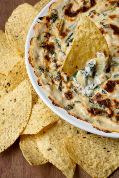 Spinach and Artichoke Dip | American Recipes | Appetizer | Creamy & Cheesy Spinach and Artichoke Dip | American Recipes | Appetizer | Creamy & Cheesy