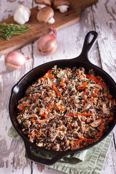 Wild Rice and Mushroom Stuffing | Side Dish Recipes | Hearty and Flavorful Wild Rice and Mushroom Stuffing | Side Dish Recipes | Hearty and Flavorful