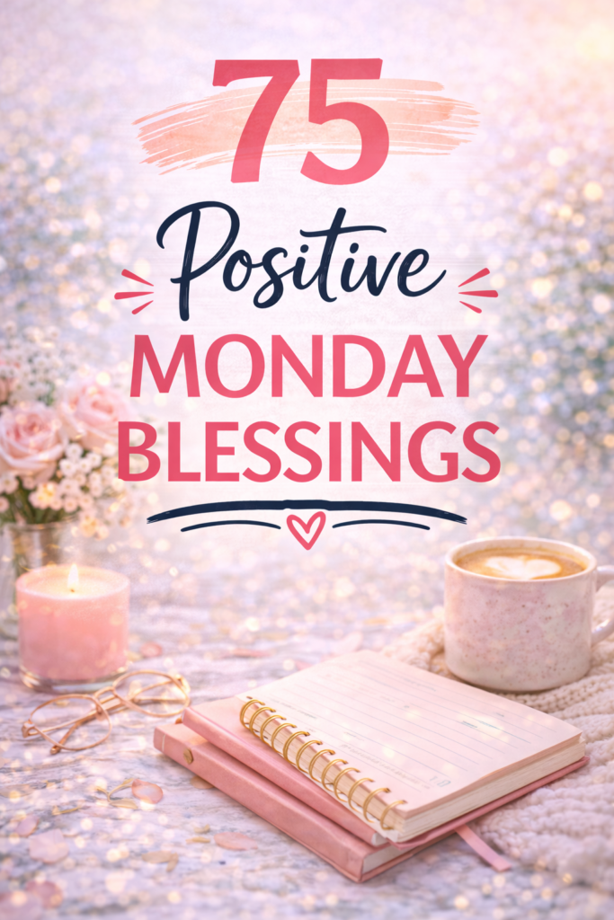 75 Monday Blessings to Start Your Week with Positivity 75 Monday Blessings to Start Your Week with Positivity