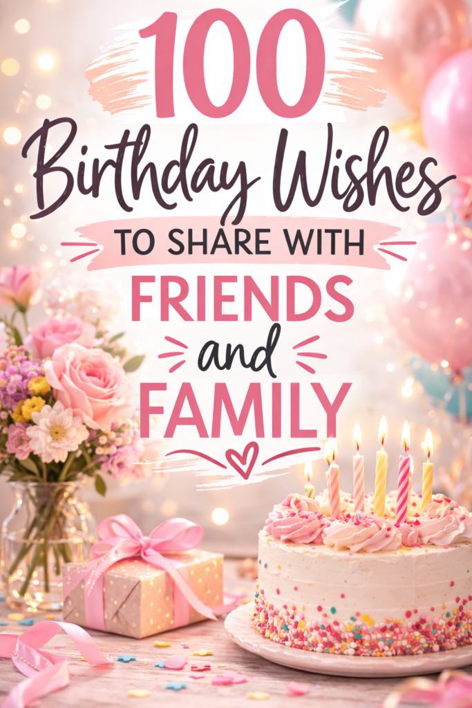 100 Happy Birthday Wishes to Share on Someone’s Special Day