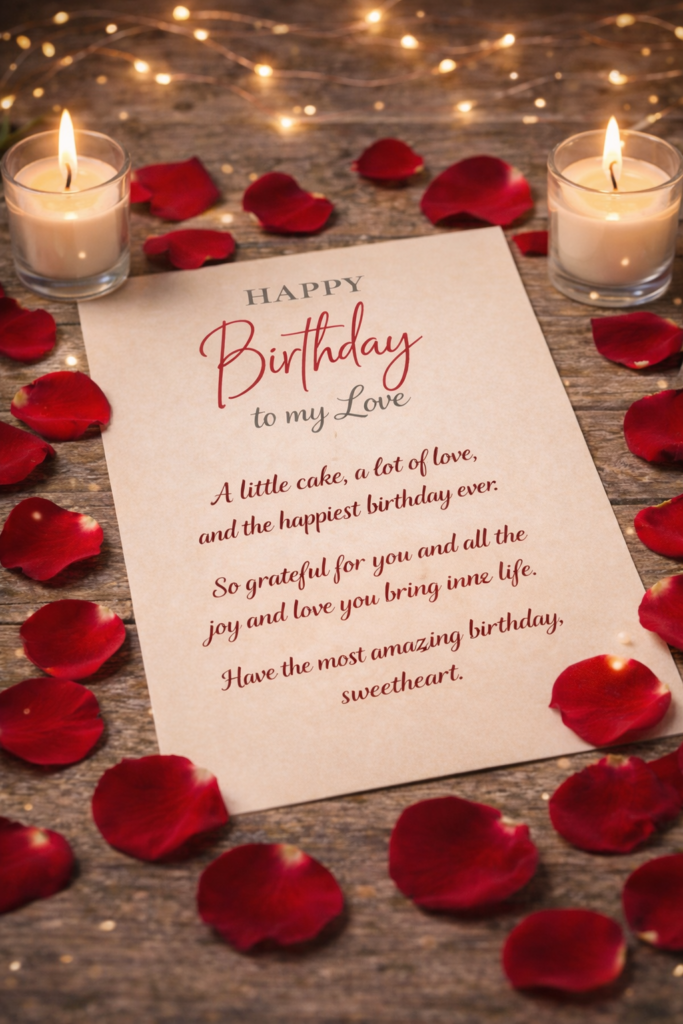 Birthday Wishes for Boyfriend