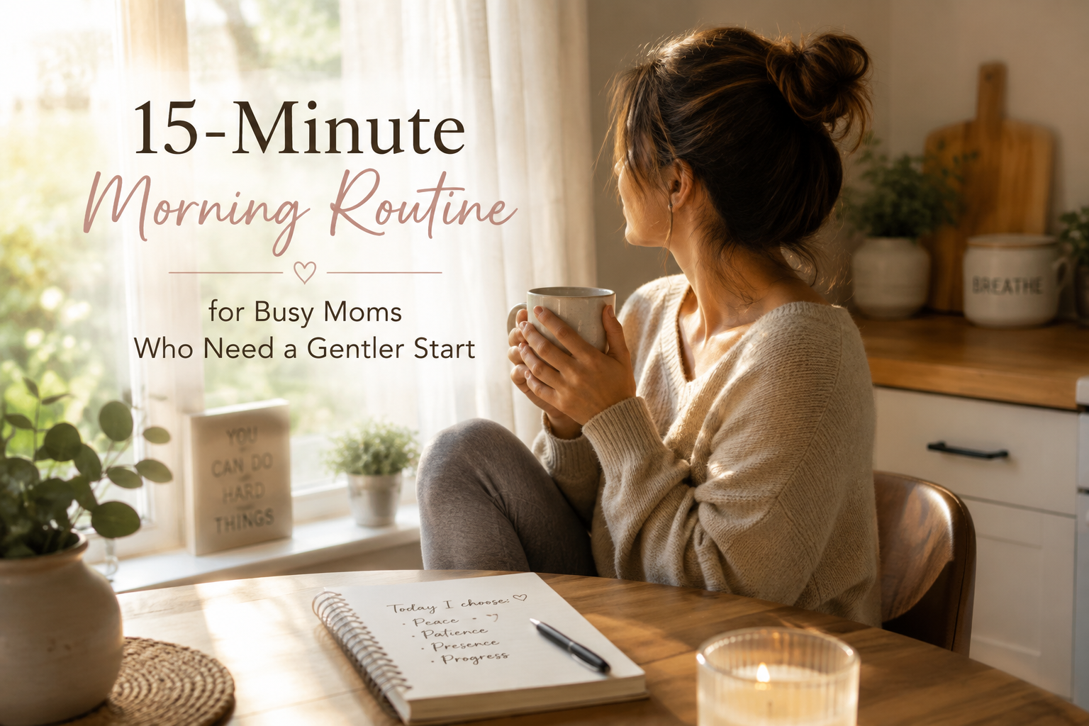 15 minutes for a gentle start