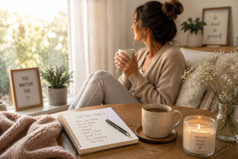 self-care ideas for busy moms